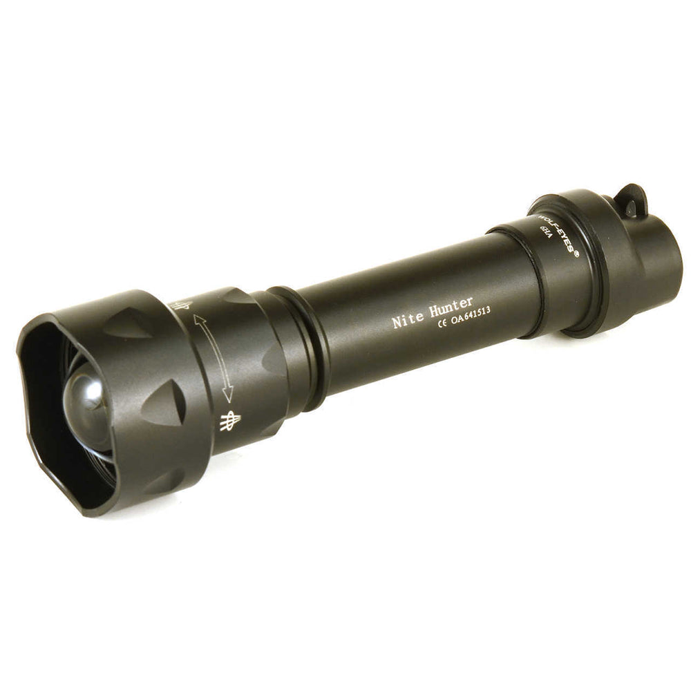 Wolf Eyes NiteHunter Ultra high output with great throw torch for a compact size.