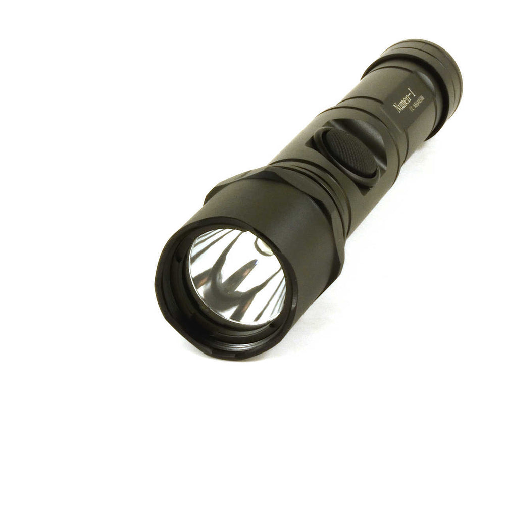Wolf Eyes Numen 1 car charged torch with a perfect reflector lens for 150 metres throw