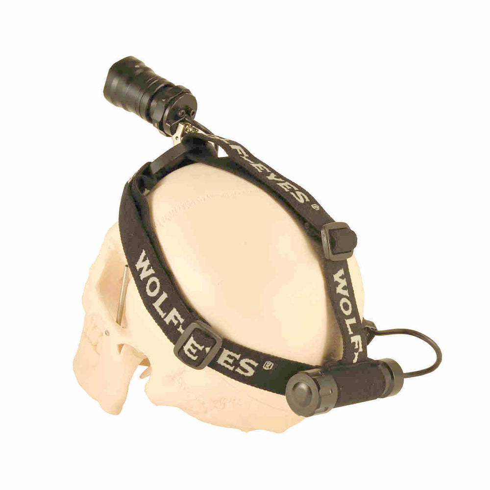 High output clear RED lensed Headlamp