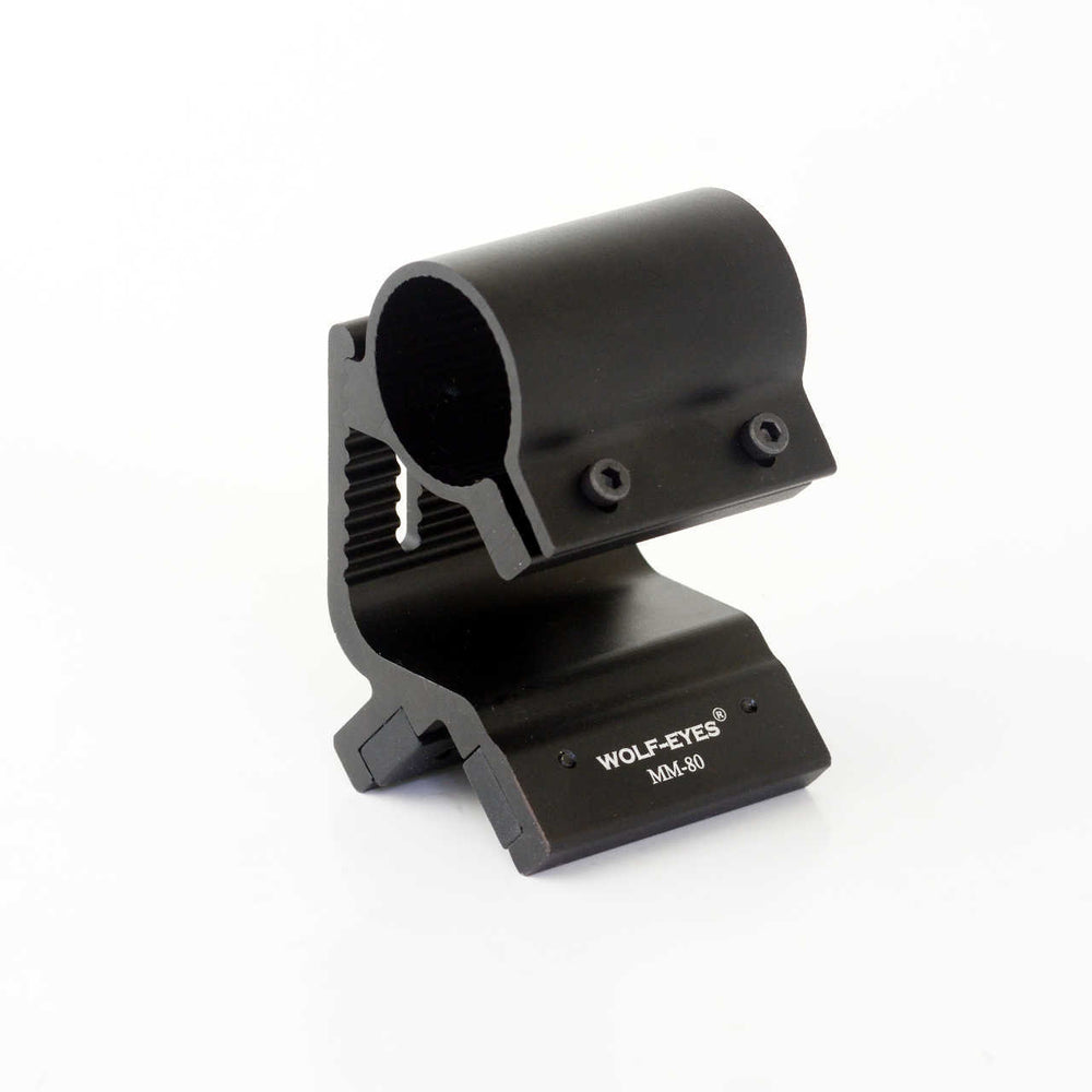 Magnetic torch mount by wolf eyes