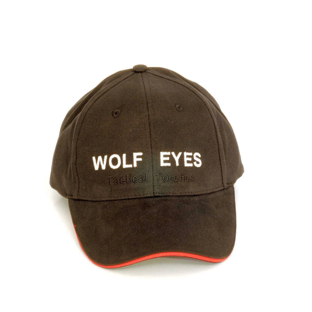 Wolf Eyes Baseball Cap in black. Fits all sizes