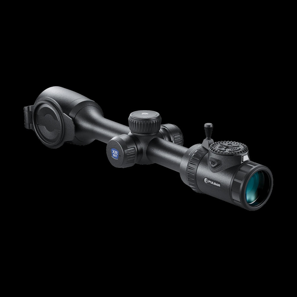 Pulsar Thermion3 XR60 LRF thermal scope Australia showing buttons and controls including zoom joystick Australia