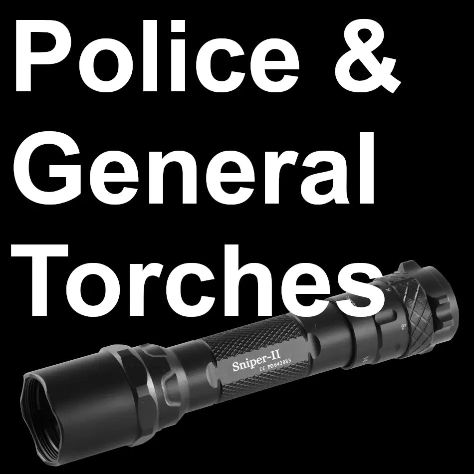 Police & General Wolf Eyes LED torches