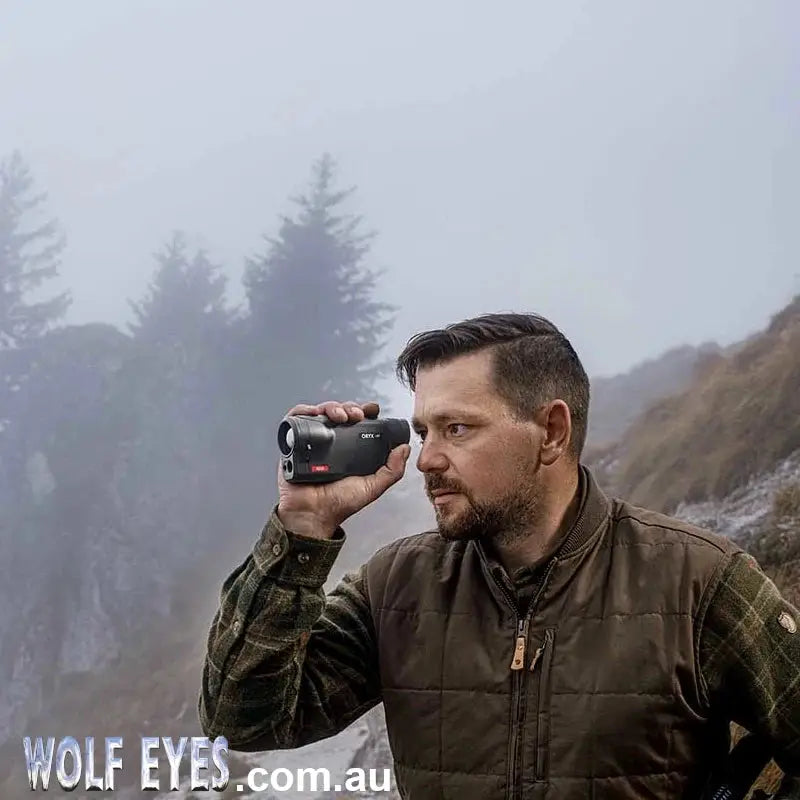 oryx xg35 lrf in use carried in hand