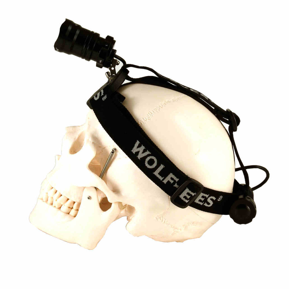 lunar rechargeable headtorch lightweight and well balanced