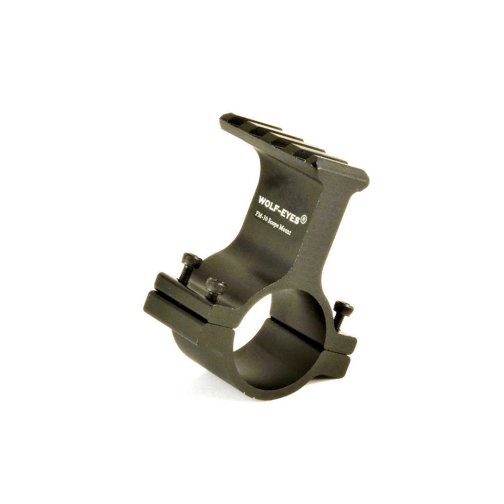 Seal Picatinny Rail Mount for Seal LED  Torch by Wolf Eyes, designed for secure flashlight attachment to tactical gear. Ideal for outdoor.